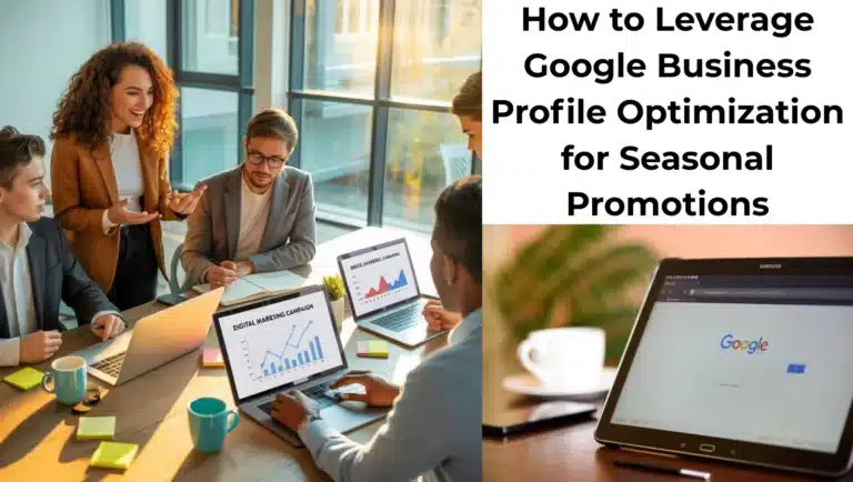 Leverage Google Business Profile Optimization for Seasonal Promotions